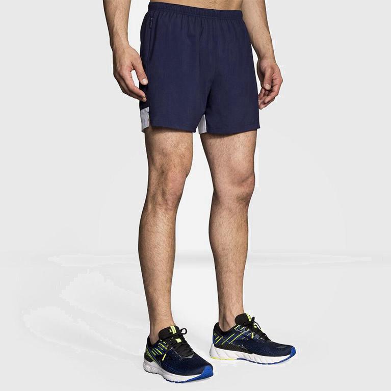 Brooks Go-To 5 Mens Running Shorts Ireland Blue (FPOZ-70859)